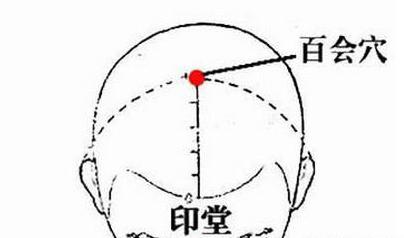 按摩百会穴可改善失眠